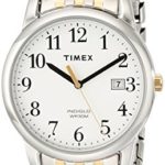 Timex Men’s T2P295 Easy Reader Dress Two-Tone Stainless Steel Expansion Band Watch