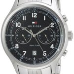 Tommy Hilfiger Men’s ‘SPORT’ Quartz Stainless Steel Casual Watch, Color:Silver-Toned (Model: 1791389)