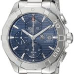 TAG Heuer Men’s ‘Aquaracer’ Swiss Automatic Stainless Steel Dress Watch, Color:Silver-Toned (Model: CAY2112.BA0927)