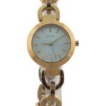 Dkny Ny2134 Sasha Gold-Tone Stainless Steel Link Bracelet Watch Watch For Women