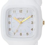 Rip Curl Women’s ‘Candy’ Quartz Plastic and Silicone Sport Watch, Color White (Model: A3089G-WHI)