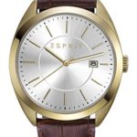 Esprit Watch TP10882 Brown – ES108821003-Brown – calfskin-Round – 42 mm
