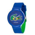 Lacoste Goa Brazil Blue/Green Silicone Unisex watch #2020069