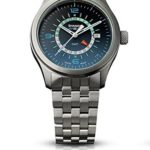 traser H3 Blue P59 Aurora GMT Watch | Steel Strap
