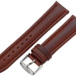 Hadley-Roma Men’s MSM881RB-200 20-mm Brown Oil-Tan Leather Watch Strap