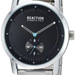 Kenneth Cole REACTION Men’s Quartz Metal and Stainless Steel Casual Watch, Color:Silver-Toned (Model: RK50084011)