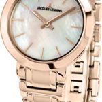Jacques Lemans Milano 1-1824E 32mm Ion Plated Stainless Steel Case Ion Plated Stainless Steel Mineral Women’s Watch