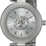 Versus by Versace Women’s ‘BRICK LANE’ Quartz Stainless Steel Casual Watch, Color Silver-Toned (Model: S64010016)