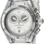 Technomarine Women’s ‘Cruise’ Quartz Stainless Steel and Silicone Casual Watch, Color White (Model: TM-115336)