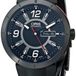 Oris Men’s 73576514764RS TT1 diver Analog Display Swiss Automatic Black Watch