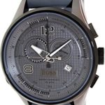 Hugo Boss 1512800 Grey Rubber Logo Strap Men’s Watch
