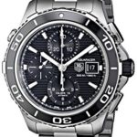 TAG Heuer Men’s CAK2110.BA0833 Aqua Racer 500 Automatic Stainless Steel Bracelet Watch