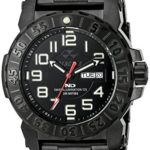 REACTOR Men’s 50501 Trident 2 Analog Display Quartz Black Watch