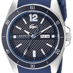 Lacoste Men’s 2010803 Seattle Analog Display Japanese Quartz Blue Watch