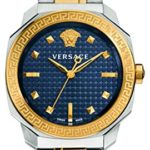 Versace Women’s ‘Dylos’ Swiss Quartz Stainless Steel Casual Watch, Color:Two Tone (Model: VQD140016)