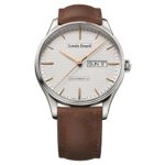 Louis Erard Men’s Heritage 41mm Brown Leather Band Steel Case Automatic Analog Watch 72288AA31.BVA01