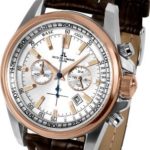 Jacques Lemans Liverpool 1-1117NN Gents Chronograph Brown Leather Strap Watch