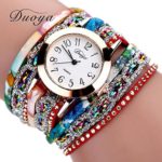 Clearance Sale!Women Watches,Shinericed Women’s Flower Popular Quartz Watch Luxury Flower Gemstone Bracelet Wristwatches