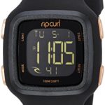 Rip Curl Women’s ‘Candy’ Quartz Plastic and Silicone Sport Watch, Color Black (Model: A3126G-RSG)