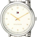 Tommy Hilfiger Women’s ‘Sport’ Quartz Stainless Steel Casual Watch, Color Silver-Toned (Model: 1781762)