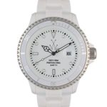 ToyWatch FLUO Collection Italian White Analog Plasteramic Watch FL24WH