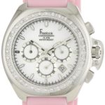 Freelook Women’s HA6303-5X Aquamarina III Swarovski Crystal-Accented Stainless Steel Watch with Pink Band