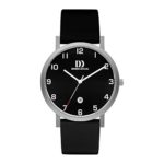 Danish Design Men’s IQ13Q1107 Black/Black Titanium Watch
