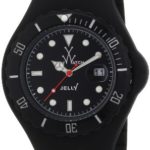 Toy Watch Jelly JY02BK 44mm Rubber Case Black Rubber Mineral Women’s Watch