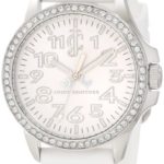 Juicy Couture Women’s 1900961 Jetsetter White Silicone Strap Watch