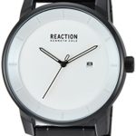 Kenneth Cole Reaction Men’s Quartz Metal and Stainless Steel Casual Watch, Color:Black (Model: RK50081009)