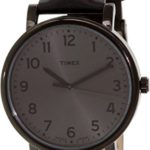 Timex Easy Reader Black Dial Stainless Steel Mens Watch T2N346