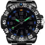 Men’s Swiss Tritium Luminous Sports Watches H3 Quartz Army Black Dial Rotatable Bezel Sports WristWatch