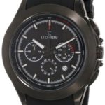 Le Chateau Men’s 5504MRUB_GUN Sport Dinamica Steel Black Ion-Plated Chrono Watch