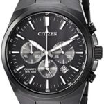 Citizen Men’s ‘ Quartz Stainless Steel Casual Watch, Color Black (Model: AN8175-55E)