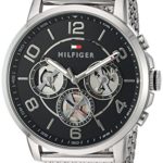 Tommy Hilfiger Men’s Quartz Stainless Steel Watch, Color Silver-Toned (Model: 1791292)