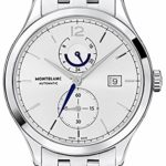 Montblanc Heritage Chronometerie Chronograph Automatic Silver Dial Stainless Steel Mens Watch 112648