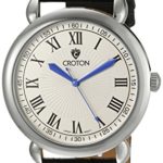 Croton Men’s CN307532BSSL Heritage Analog Display Quartz Black Watch