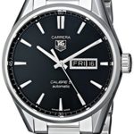 TAG Heuer Men’s WAR201A.BA0723 Analog Display Automatic Self Wind Silver Watch