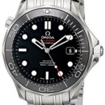 Omega Men’s 212.30.41.20.01.003 Seamaster Black Dial Watch