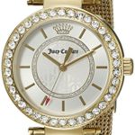 Juicy Couture Women’s 1901373 Cali Gold-Tone Stainless Steel Watch