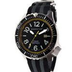 Momentum Men’s Quartz Stainless Steel and Nylon Casual Watch, Color Black (Model: 1M-DV74Y7S)