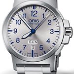 Oris BC3 Advanced Day Date Mens Stainless Steel Automatic Watch – 42mm Analog Silver Face Luxury Automatic Swiss Watch For Men 01 735 7641 4161-07 8 22 03