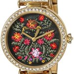 Juicy Couture Women’s ‘J COUTURE’ Quartz Stainless Steel Casual Watch, Color Gold-Toned (Model: 1901516)