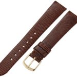 Hadley-Roma Men’s MSM700RB-170 17-mm Brown Genuine Lizard Leather Watch Strap