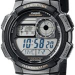 Casio Men’s AE-1000W-1AVCF Resin Sport Watch with Black Band