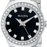 Bulova Women’s 96L170 Crystal Bracelet Watch
