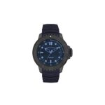Nautica Men’s ‘NMX DIVE STYLE DATE’ Quartz Stainless Steel and Silicone Casual Watch, Color:Dark Blue (Model: NAD20509G)