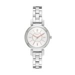 DKNY Women’s ‘Ellington’ Quartz Stainless Steel Casual Watch, Color:Silver-Toned (Model: NY2591)