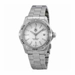 TAG Heuer Men’s WAP1111.BA0831 Aquaracer Silver Dial Watch