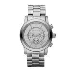 Michael Kors Men’s Oversized Chronograph Watch – Silvertone